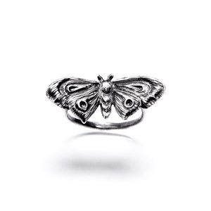 Alice Planchette Moth Ring Size 6